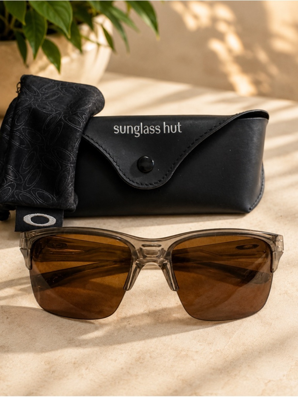 Oakley Thinlink OO9316-02 Smoke Brown HDO Sunglasses